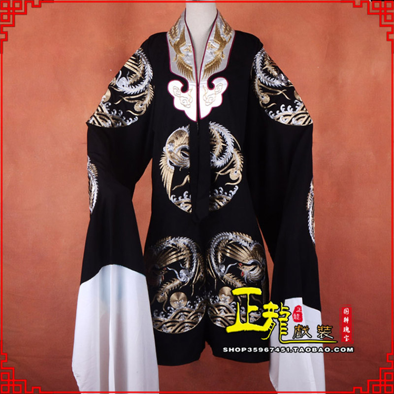 薛城二进宫服装国太女披 全金团凤凤披